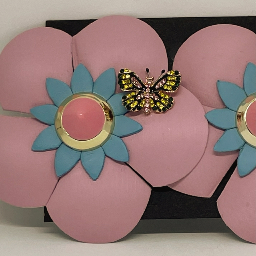 Faux Flower Earrings